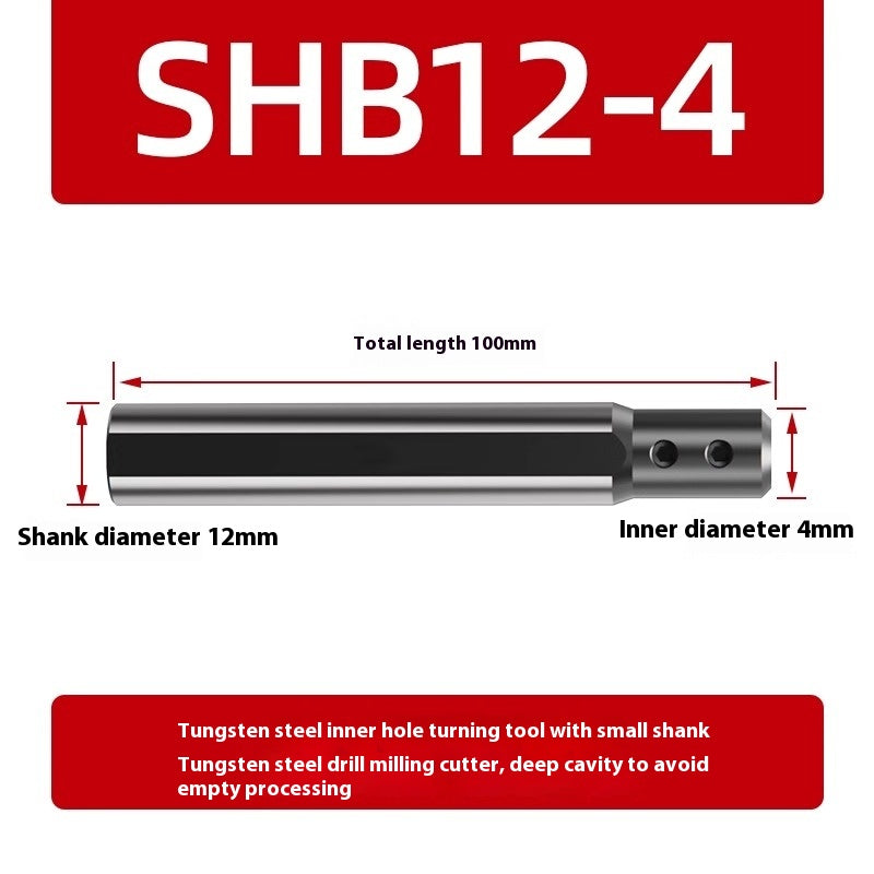 2089- CNC lathe small hole knife set SHB-25 small diameter tool holder inner hole jacket round handle CNC lathe D20 reducer sleeve Shandong Denso Pricision Tools Co.,Ltd.